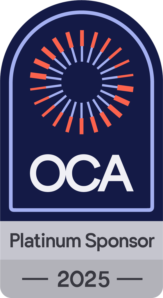 2025 OCA Platinum Sponsorship.